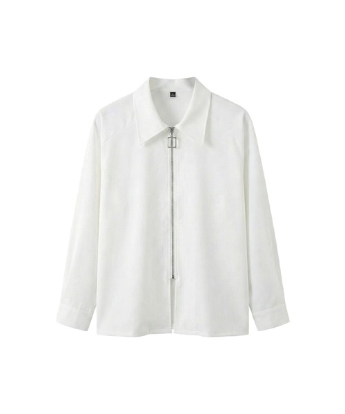 Otte（オッテ）の「エッジラインモードジップシャツ（シャツ/ブラウス・メンズ・ブラック/ホワイト・LARGE/MEDIUM/X-LARGE）」の18枚目の写真