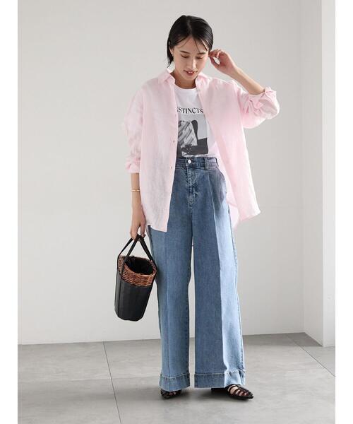 Te chichi(テチチ)の「アソートネコフォトスタンダードTシャツ(Tシャツ/カットソー・レディース・レッド/ブルー/ブラック・F)」の11枚目の写真