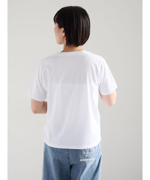 Te chichi(テチチ)の「アソートネコフォトスタンダードTシャツ(Tシャツ/カットソー・レディース・レッド/ブルー/ブラック・F)」の14枚目の写真