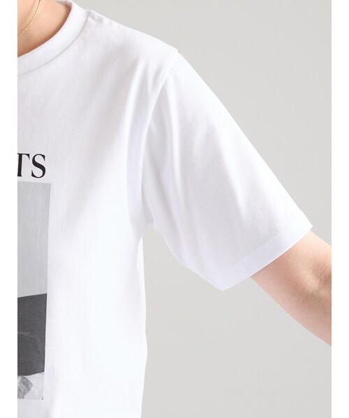 Te chichi(テチチ)の「アソートネコフォトスタンダードTシャツ(Tシャツ/カットソー・レディース・レッド/ブルー/ブラック・F)」の16枚目の写真