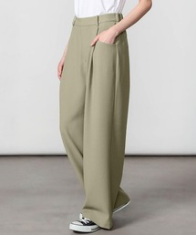 Kinetics（キネティクス）の「Gymphlex Tuck Wide Easy Pants（ジムフレックス タック ワイドイージーパンツ）（スラックス）」