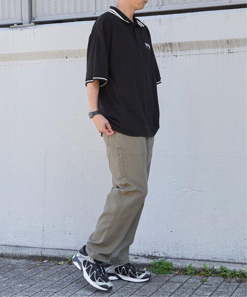 VENCEEXCHANGE(ヴァンスエクスチェンジ)の「THRASHER スラッシャー 鹿の子ポロシャツ(ポロシャツ・メンズ・ブラック・M)」の8枚目の写真