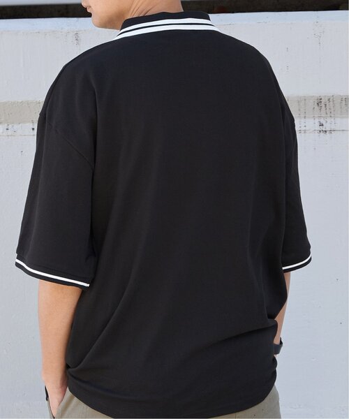 VENCEEXCHANGE(ヴァンスエクスチェンジ)の「THRASHER スラッシャー 鹿の子ポロシャツ(ポロシャツ・メンズ・ブラック・M)」の10枚目の写真