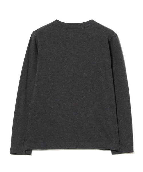 fennica(フェニカ)の「homspun / 天竺 長袖Tシャツ チャコールグレー(Tシャツ/カットソー・レディース・ブラック系その他4・LARGE/MEDIUM)」の5枚目の写真