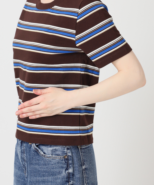 Spick & Span(スピックアンドスパン)の「マルチボーダーTシャツ(Tシャツ/カットソー・レディース・その他4/その他5・FREE)」の20枚目の写真