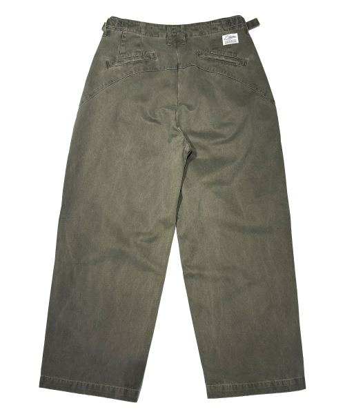 STIGMA(スティグマ)の「WASHED TAPERED PANTS KHAKI(その他パンツ・メンズ・その他・X-LARGE/MEDIUM/LARGE)」の3枚目の写真