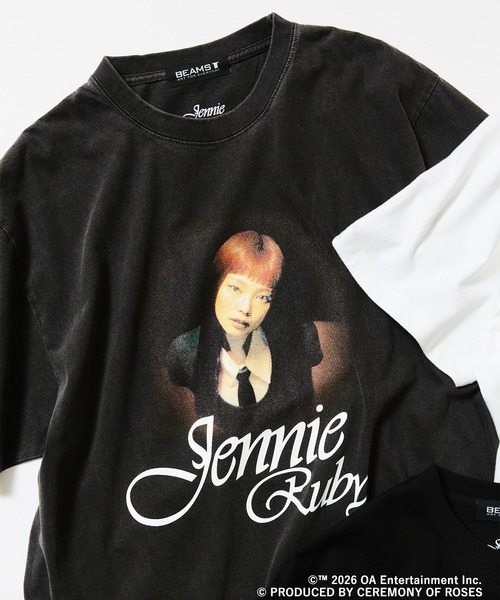 BEAMS T(ビームスティー)の「JENNIE / PhotoT-shirt②(Tシャツ/カットソー・メンズ・ブラック系その他4・X-LARGE/LARGE/MEDIUM/SMALL)」の7枚目の写真