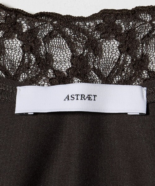 ASTRAET（アストラット）の「＜ASTRAET＞レース レイヤード タンクトップ（タンクトップ・レディース・ダークブラウン/ブラック・FREE）」の13枚目の写真