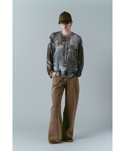 Knuth Marf(クヌースマーフ)の「school sheer long-sleeve tee(unisex)(Tシャツ/カットソー・レディース・その他・FREE)」の8枚目の写真