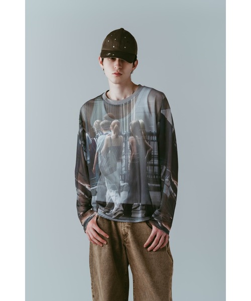 Knuth Marf(クヌースマーフ)の「school sheer long-sleeve tee(unisex)(Tシャツ/カットソー・レディース・その他・FREE)」の10枚目の写真
