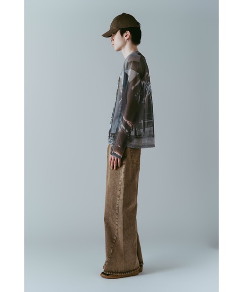 Knuth Marf(クヌースマーフ)の「school sheer long-sleeve tee(unisex)(Tシャツ/カットソー・レディース・その他・FREE)」の12枚目の写真