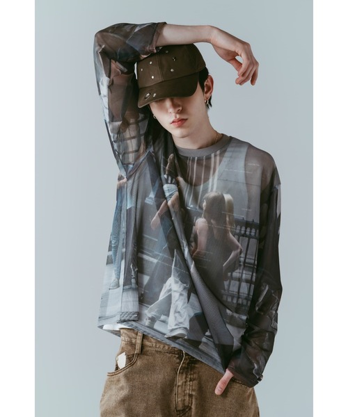Knuth Marf(クヌースマーフ)の「school sheer long-sleeve tee(unisex)(Tシャツ/カットソー・レディース・その他・FREE)」の14枚目の写真