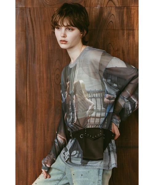 Knuth Marf(クヌースマーフ)の「school sheer long-sleeve tee(unisex)(Tシャツ/カットソー・レディース・その他・FREE)」の2枚目の写真