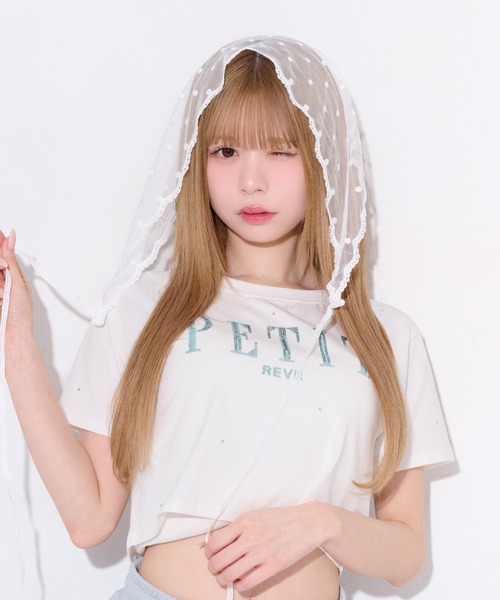 apres jour(アプレジュール)の「【apres jour×ARIAZ】アソートバブーシュカ(ストール/ショール・レディース・ライトホワイト/ホワイト/その他・FREE)」の1枚目の写真