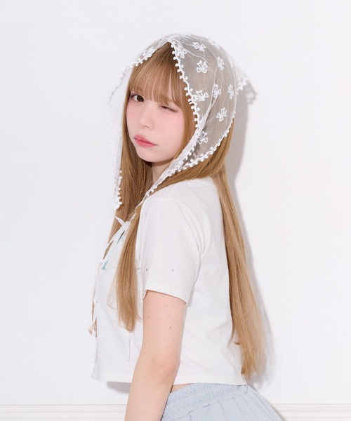 apres jour(アプレジュール)の「【apres jour×ARIAZ】アソートバブーシュカ(ストール/ショール・レディース・ライトホワイト/ホワイト/その他・FREE)」の5枚目の写真
