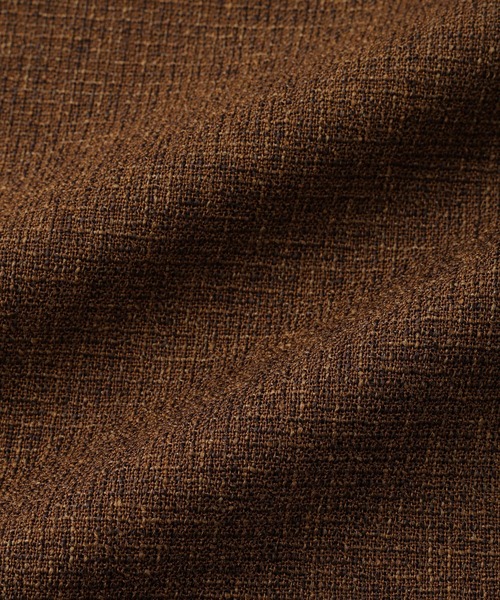 LE CERCLE par rope'（ルセルクルパーロペ）の「イタリアンカラースキッパープルオーバー（ポロシャツ・メンズ・ダークブラウン/ブラック・L/M/LL）」の9枚目の写真