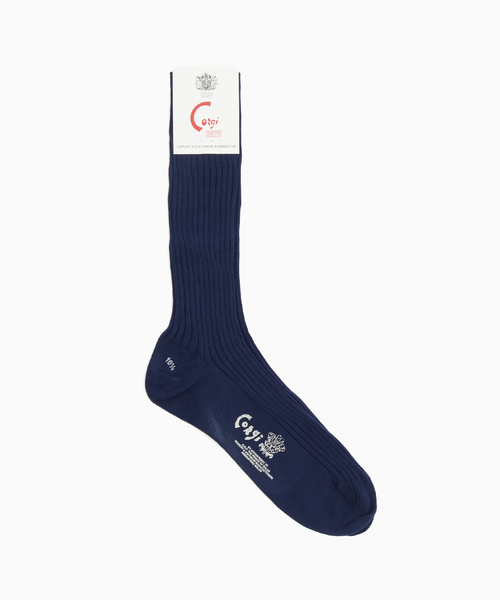 CORGI（コーギ）の「CORGI / コーギー LIGHT WEIGHT  COTTON*NYLON SOX（ソックス/靴下・メンズ・ブルー系その他/ホワイト/ピンク・105）」の2枚目の写真