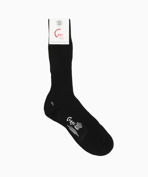 CORGI(コーギ)の「CORGI / コーギー LIGHT WEIGHT COTTON*NYLON SOX(ソックス/靴下・メンズ・ブルー系その他/ホワイト/ピンク/ブラック・105)」の1枚目の写真