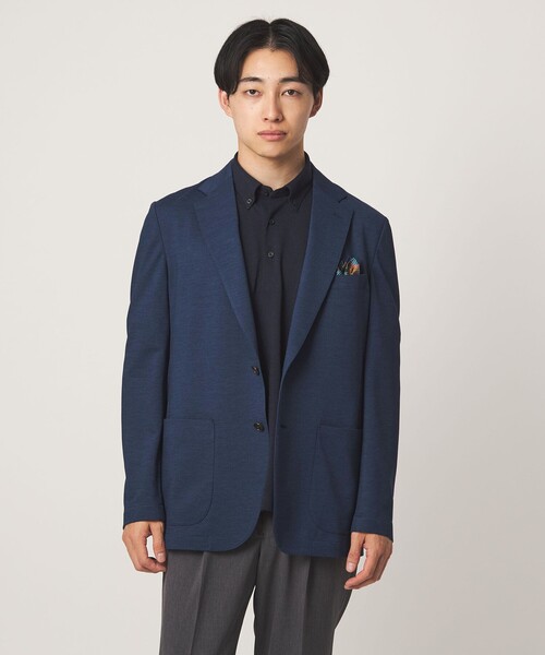 green label relaxing(グリーンレーベルリラクシング)の「プライムフレックス ドット メッシュ ボタンダウン ビズポロ ポロシャツ -ストレッチ・吸水速乾・通気性-(ポロシャツ・メンズ・ネイビー/ライトグレー/ダークブラウン/ダークグレー・L/S/M/XL)」の17枚目の写真