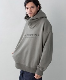 EGO TRIPPING | mpa4148-COWL-WOOL SWEAT PARKA print スウェットパーカー(666709)(パーカー)