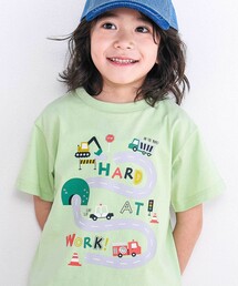 SLAP SLIP（スラップスリップ）の「【スララク 吸汗速乾 接触冷感 オーガニックコットン】わくわく男の子半袖Tシャツ(80~130cm)（Tシャツ/カットソー）」