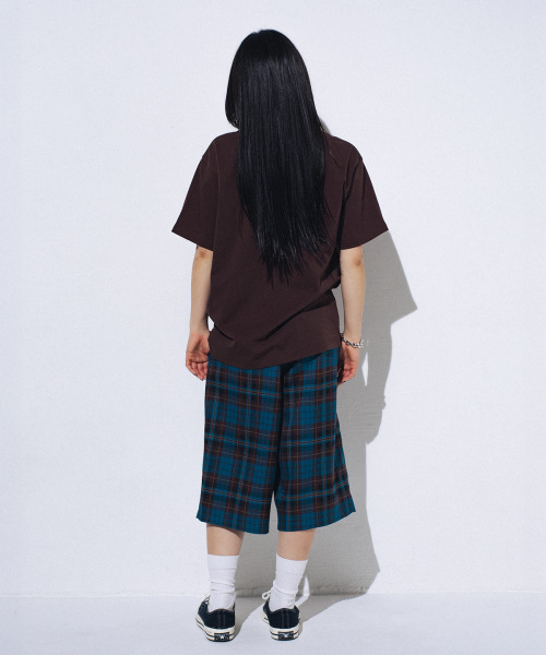WKNDRS(ウィーキャンドース)の「PLAID EASY SHORTS (BLUE)(その他パンツ・レディース・その他・LARGE/X-LARGE/MEDIUM)」の10枚目の写真