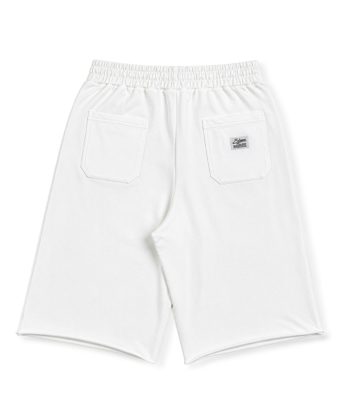 STIGMA(スティグマ)の「RAW-CUT WASHED BURMUDA PANTS WHITE(その他パンツ・メンズ・その他・LARGE/MEDIUM/X-LARGE)」の6枚目の写真