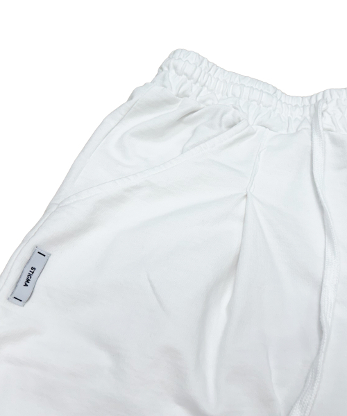 STIGMA(スティグマ)の「RAW-CUT WASHED BURMUDA PANTS WHITE(その他パンツ・メンズ・その他・LARGE/MEDIUM/X-LARGE)」の2枚目の写真