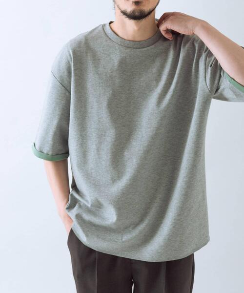 ITEMS URBANRESEARCH(アイテムズ アーバンリサーチ)の「『接触冷感/吸水速乾/UVカット』多機能 Wフェイス クルーネック Tシャツ(Tシャツ/カットソー・メンズ・その他3/その他2/その他4/その他1・MEDIUM/LARGE)」の3枚目の写真