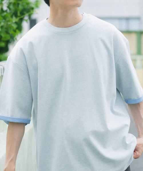 ITEMS URBANRESEARCH(アイテムズ アーバンリサーチ)の「『接触冷感/吸水速乾/UVカット』多機能 Wフェイス クルーネック Tシャツ(Tシャツ/カットソー・メンズ・その他3/その他2/その他4/その他1・MEDIUM/LARGE)」の6枚目の写真