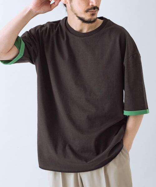 ITEMS URBANRESEARCH(アイテムズ アーバンリサーチ)の「『接触冷感/吸水速乾/UVカット』多機能 Wフェイス クルーネック Tシャツ(Tシャツ/カットソー・メンズ・その他3/その他2/その他4/その他1・MEDIUM/LARGE)」の17枚目の写真
