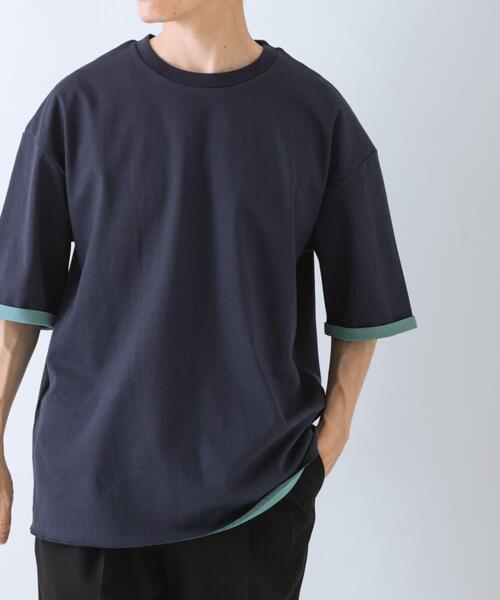 ITEMS URBANRESEARCH(アイテムズ アーバンリサーチ)の「『接触冷感/吸水速乾/UVカット』多機能 Wフェイス クルーネック Tシャツ(Tシャツ/カットソー・メンズ・その他3/その他2/その他4/その他1・MEDIUM/LARGE)」の14枚目の写真