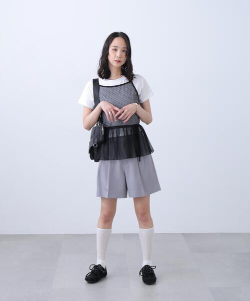 FREE'S MART（フリーズマート）の「◆タックショートパンツ（その他パンツ・レディース・グレー/ベージュ/ブラック・SMALL/MEDIUM）」の19枚目の写真