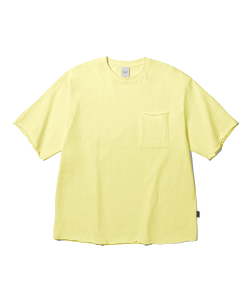 URBANSTOFF(アーバンストッフ)の「カットオフクロップボックスTシャツ(レモン)(Tシャツ/カットソー・レディース・その他・LARGE/MEDIUM)」の1枚目の写真
