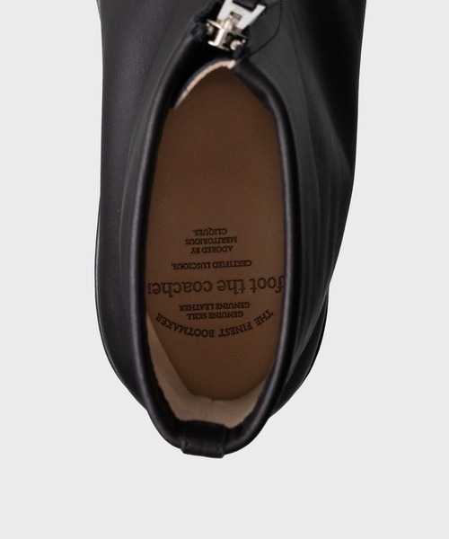 foot the coacher(フットザコーチャー)の「QBLIQUE FRONT ZIP MONOLITE(ブーツ・メンズ・ブラック・8/9)」の5枚目の写真