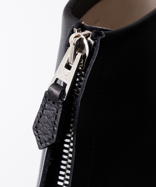 foot the coacher(フットザコーチャー)の「QBLIQUE FRONT ZIP MONOLITE(ブーツ・メンズ・ブラック・8/9)」の3枚目の写真