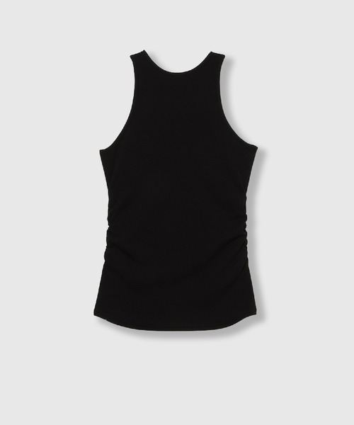 THINGS THAT MATTER(シングス ザット マター)の「【ZOZOTOWN別注商品】SIDE GATHERED SLEEVELESS TOPS / サイド ギャザード スリーブレス トップス(タンクトップ・レディース・ホワイト/ブラック×ベージュ/ブラック・FREE)」の16枚目の写真