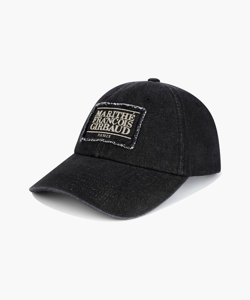 MARITHE + FRANCOIS GIRBAUD(マリテフランソワジルボー)の「PIGMENT SMALL CLASSIC LOGO CAP(キャップ・レディース・ダークブルー/ピンク/ブラック系/ブラウン・フリー)」の6枚目の写真