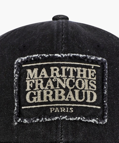 MARITHE + FRANCOIS GIRBAUD(マリテフランソワジルボー)の「PIGMENT SMALL CLASSIC LOGO CAP(キャップ・レディース・ダークブルー/ピンク/ブラック系/ブラウン・フリー)」の8枚目の写真