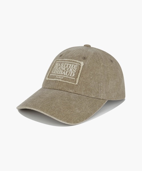 MARITHE + FRANCOIS GIRBAUD(マリテフランソワジルボー)の「PIGMENT SMALL CLASSIC LOGO CAP(キャップ・レディース・ダークブルー/ピンク/ブラック系/ブラウン・フリー)」の11枚目の写真