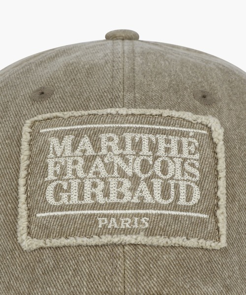 MARITHE + FRANCOIS GIRBAUD(マリテフランソワジルボー)の「PIGMENT SMALL CLASSIC LOGO CAP(キャップ・レディース・ダークブルー/ピンク/ブラック系/ブラウン・フリー)」の13枚目の写真