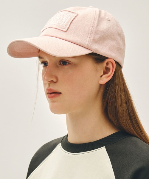 MARITHE + FRANCOIS GIRBAUD(マリテフランソワジルボー)の「PIGMENT SMALL CLASSIC LOGO CAP(キャップ・レディース・ダークブルー/ピンク/ブラック系/ブラウン・フリー)」の15枚目の写真