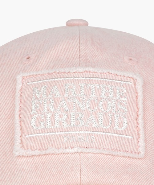 MARITHE + FRANCOIS GIRBAUD(マリテフランソワジルボー)の「PIGMENT SMALL CLASSIC LOGO CAP(キャップ・レディース・ダークブルー/ピンク/ブラック系/ブラウン・フリー)」の18枚目の写真