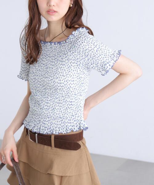 FREE'S MART(フリーズマート)の「◆2WAYオフショルシャーリングカットソー(Tシャツ/カットソー・レディース・ホワイト系その他2/ホワイト系その他/ホワイト/ホワイト系その他3・FREE)」の22枚目の写真