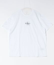 Calvin Klein(�J���o���E�N���C��)�́yCalvin Klein�zSS 30S MICRO MONOLOGO GRAPHIC TEE LV04RB866G(T�V���c/�J�b�g�\�[)