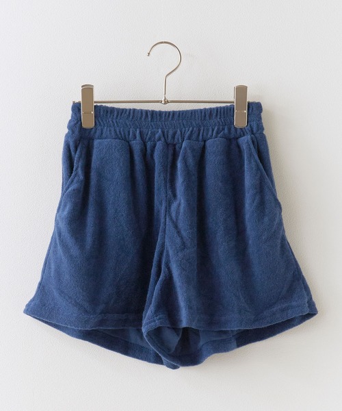 Chick(チック)の「Terry Cloth Easy Shorts / タオル地 イージーショートパンツ ガーリー 韓国 ハーフパンツ ショーツ レディース 秋 秋服 2026年秋冬(その他パンツ・レディース・ネイビー/ブラウン/ピンク/グリーン・FREE)」の18枚目の写真