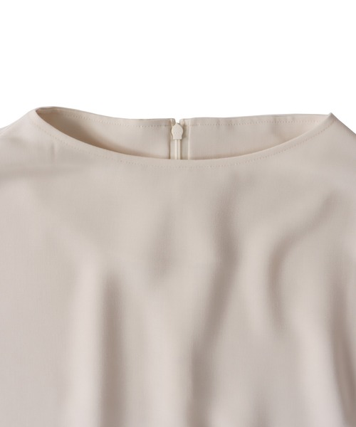 DRESSLAVE(ドレスレイブ)の「B7 / melange twill sleeveless blouse(メランジツイルスリーブレスブラウス)(シャツ/ブラウス・レディース・モカ/ライトベージュ・38)」の9枚目の写真
