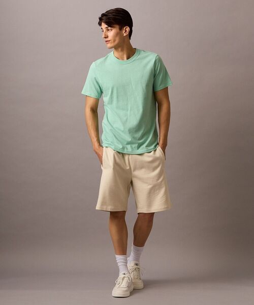 Calvin Klein（カルバン・クライン）の「クルーネックTシャツ（Tシャツ/カットソー・メンズ・ミント・M/XS/S）」の2枚目の写真
