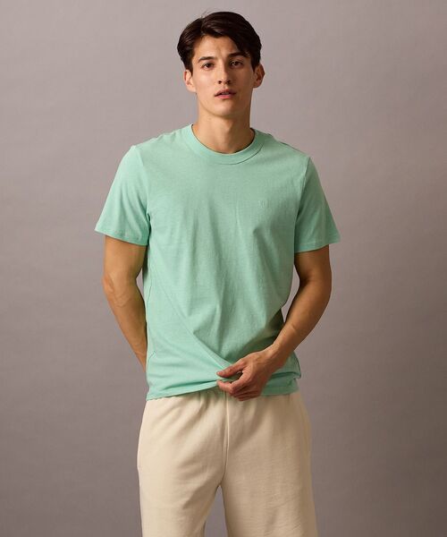 Calvin Klein（カルバン・クライン）の「クルーネックTシャツ（Tシャツ/カットソー・メンズ・ミント・M/XS/S）」の8枚目の写真
