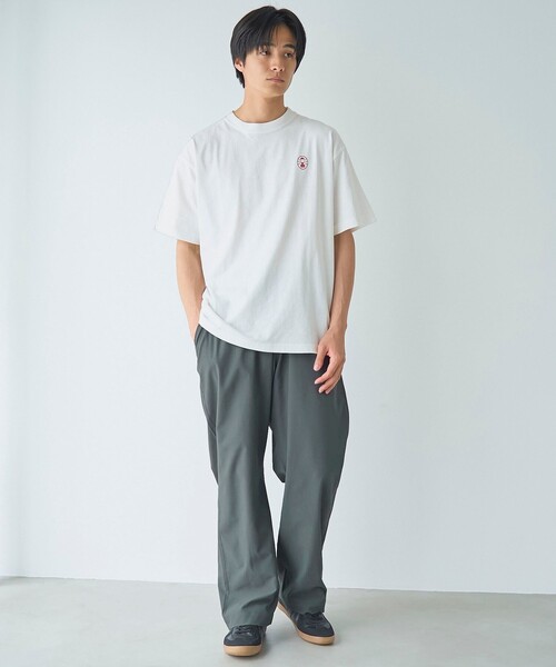 coen（コーエン）の「【ストレッチ・吸水速乾・通気性】SOTA（Ｒ）イージーワイドパンツ（その他パンツ・メンズ・ダークグレー/ブラック・M/S/XL/L）」の16枚目の写真